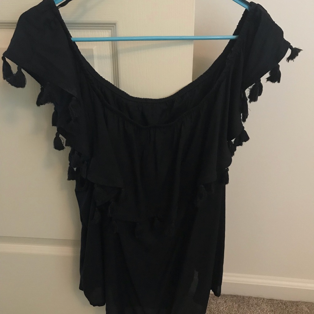 Off the shoulder shirt
